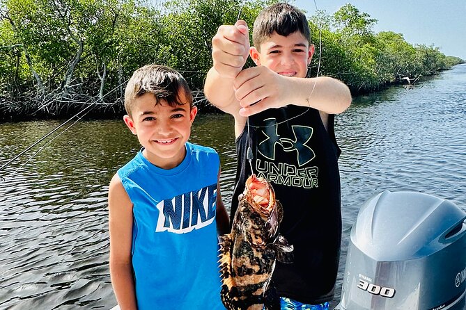 Private 2 Hour Kids and Family Fishing Marco Island, FL - Who should book this Marco Island charter