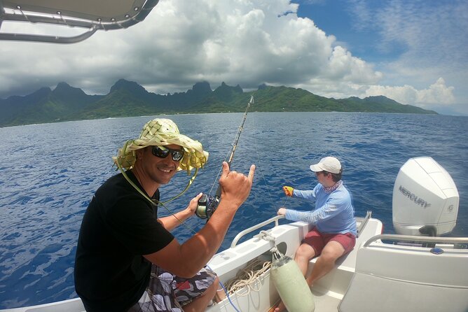 Private Big Game Fishing Day - Who will get the most from this Papeete fishing day