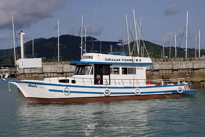 Private Boat Fishing TROLLING & SPINNING From Phuket - Racha Yai, bottom fishing, and a slower pace