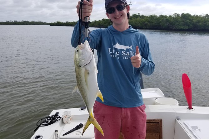 Private Fishing Boat Charters in Naples Bay and the Gulf - What happens during the three or four hours