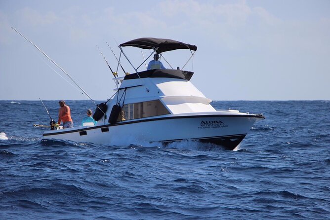 Private fishing charter Bertram 31ft 6 pax max if you don't fish you don't pay - Comfort, seasickness, and the realities of open water