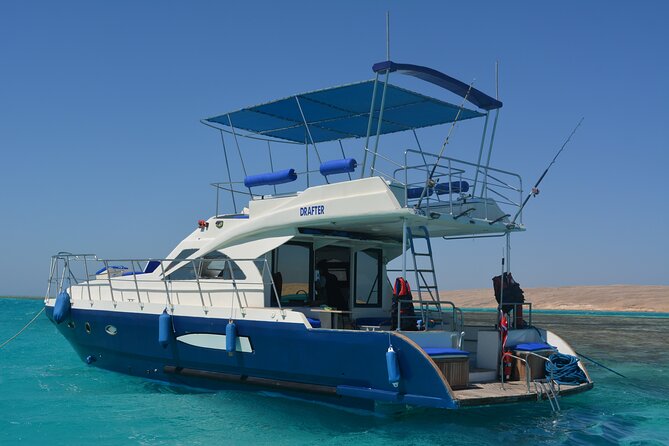 Private Fishing Day Boat With Equipment and Transfer – Hurghada - Leaving Hurghada for the fishing grounds
