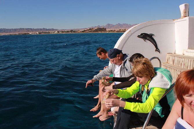 Private Fishing Full Day Boat and Snorkeling Sea Trip -Hurghada - Fishing from the boat