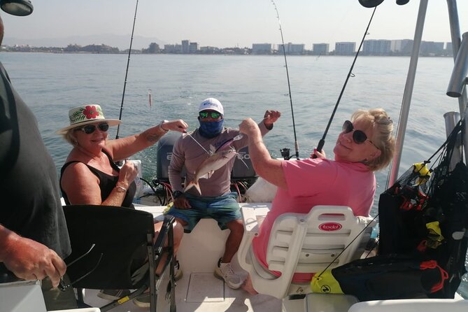 Private Inshore Fishing Adventure in Puerto Vallarta with Snacks - Captain Fernando and the first mate