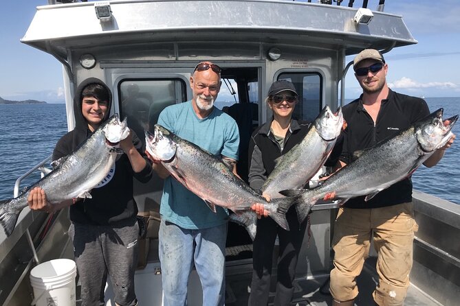 Private Ketchikan Halibut and Salmon Fishing Charter - Salmon, halibut, and a wide mix of catches