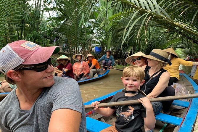PRIVATE Mekong Delta 1 Day with Kayaking, Biking & Cooking - Who will enjoy this Mekong day most