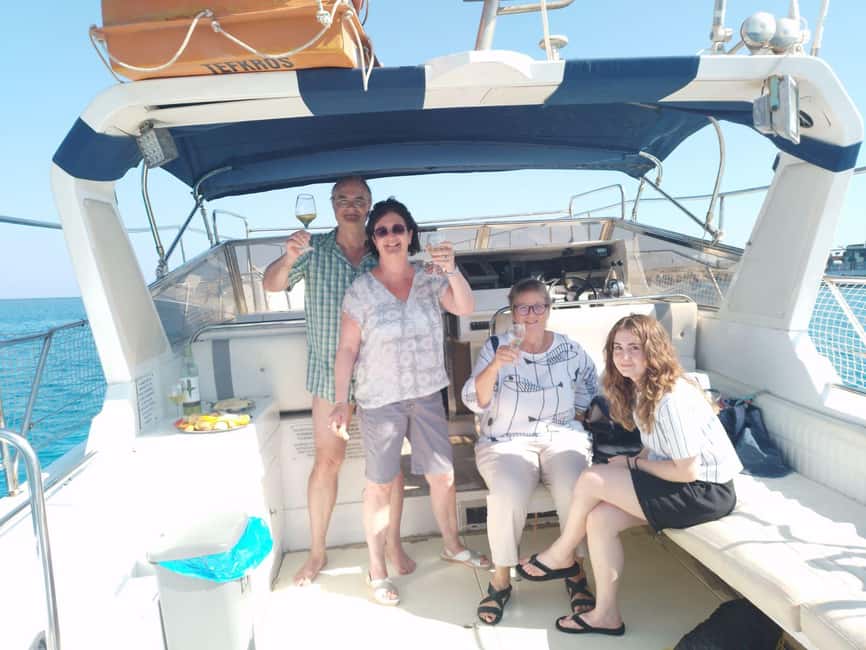 Protaras: Private Boat Tour with Fishing - Seeing Famagusta from the water