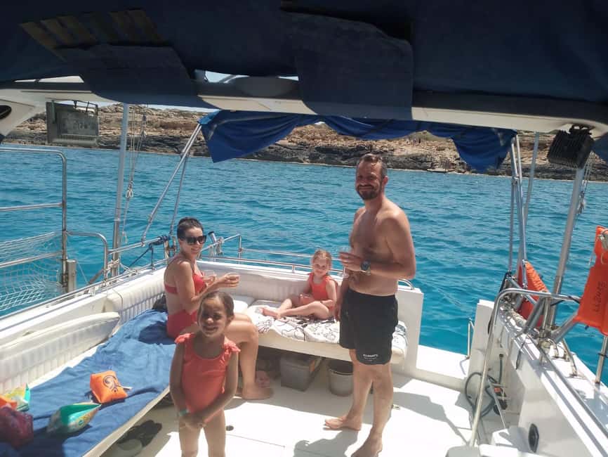 Protaras: Private Boat Tour with Fishing - Turtle Beach and watching from the boat