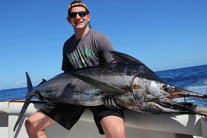 Punta Cana Private Fishing Charter boat Fortuna 42' - Setting out from Punta Cana at 7:30 am