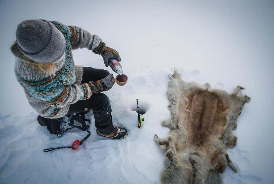 Pyhä: Ice Fishing Experience at Frozen Lake - Who will enjoy this most
