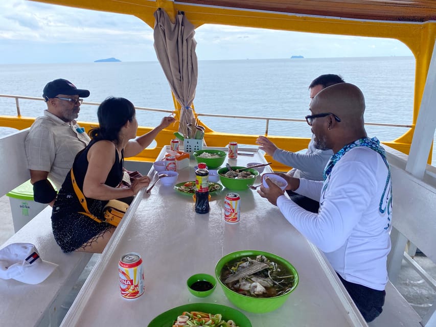 Red River Tour - Deep Sea Fishing By Boat In Phu Quoc - Lunch with the day’s catch