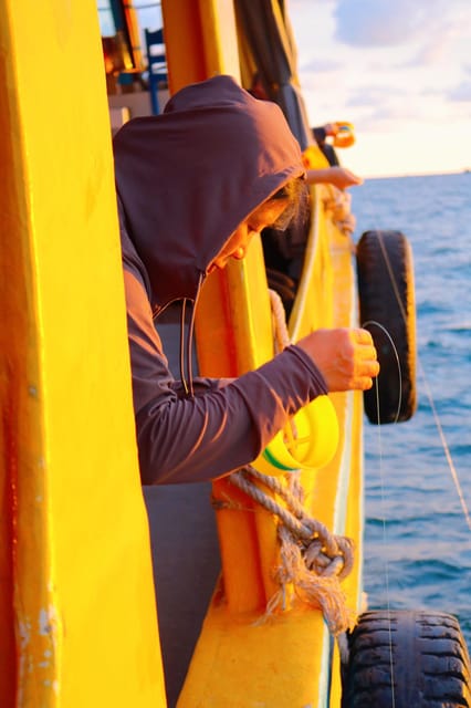 RedRiverTours - Enjoying Sunset & Night Squid Fishing - Rainy-season changes from April to October