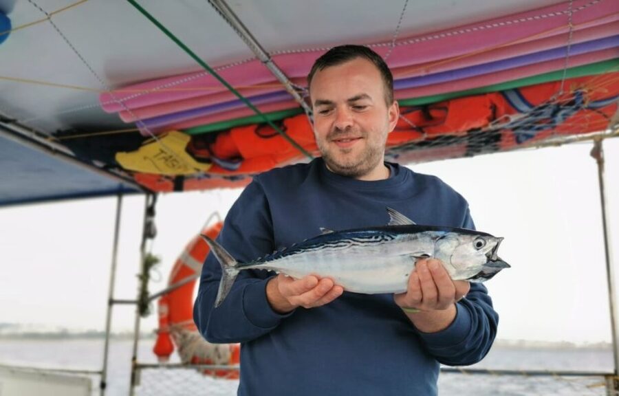 Rhodes: Fishing Trip, Snorkelling, BBQ, & Professional Guide - Trolling first, then fishing near the seabed