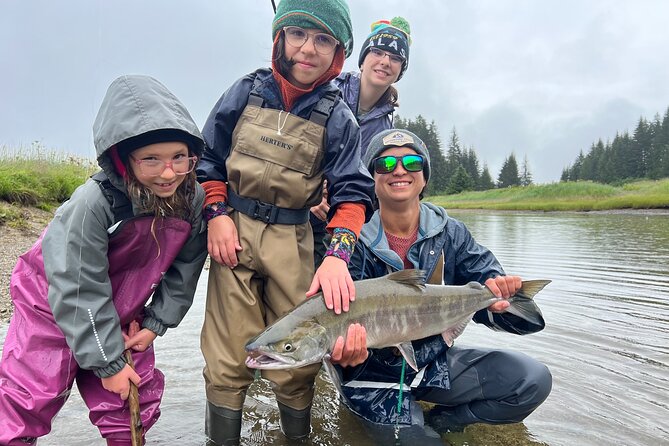 River Fishing and Bear Watching - Fishing for salmon and trout in the Tongass
