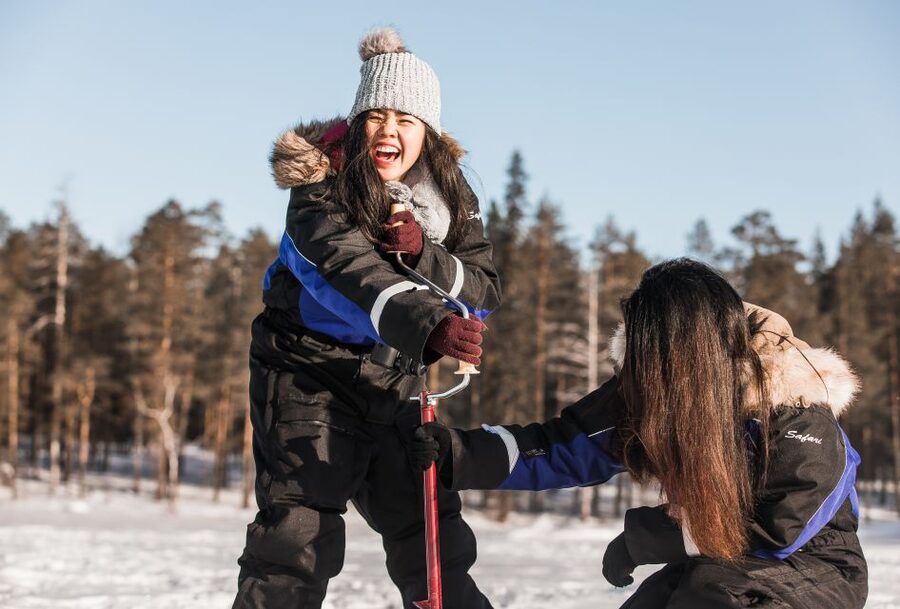 Rovaniemi: Ice Fishing Experience - Who will enjoy this most