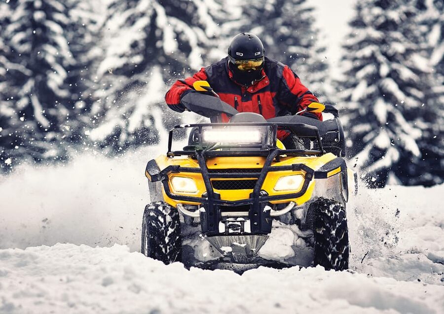Rovaniemi: Quad Bike Ride and Ice Fishing - Pickup from Rovaniemi and the trip out