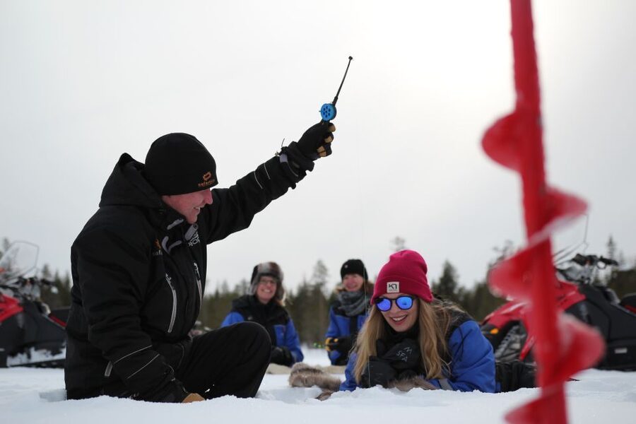 Rovaniemi: Snowmobile and Ice Fishing Adventure with Lunch - Safety, comfort, and the real cost