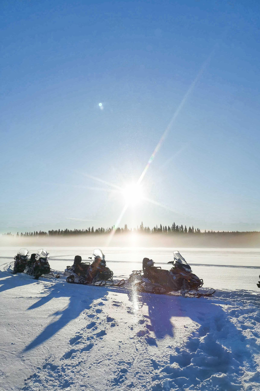 Rovaniemi: Snowmobiling and Ice Fishing - Key points at a glance