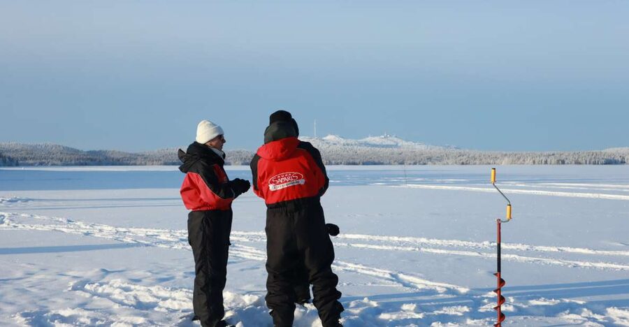 Ruka: Ice fishing trip - Why Finnish ice fishing feels different