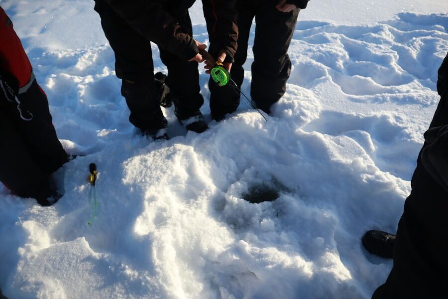 Ruka: Ice fishing trip - What happens if you catch a fish