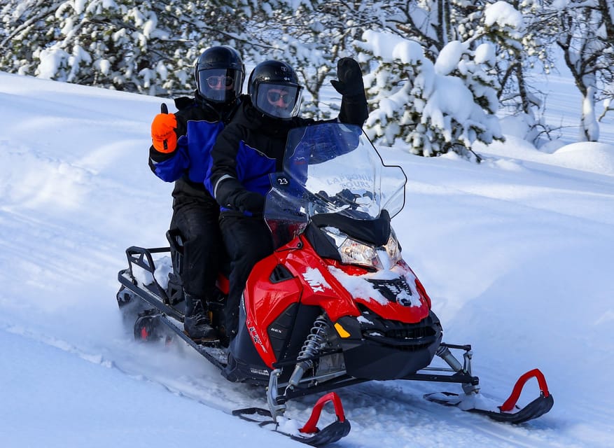 Saariselkä: Ice Fishing Safari by Snowmobile - A practical four-hour plan