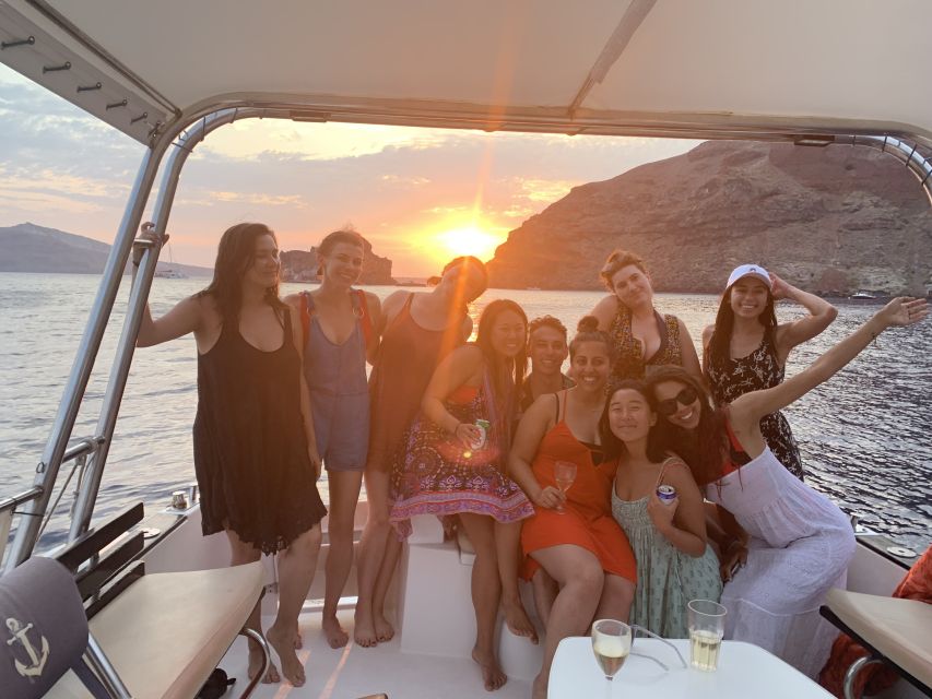 Santorini Private Cruise boat fishing tour - BBQ, Snorkeling - A seafood lunch made from your catch