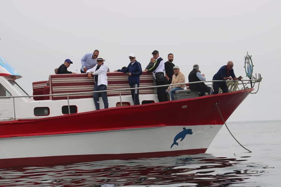 Sea excursion with BBQ, fishing, and swimming - What the boat feels like once you are aboard