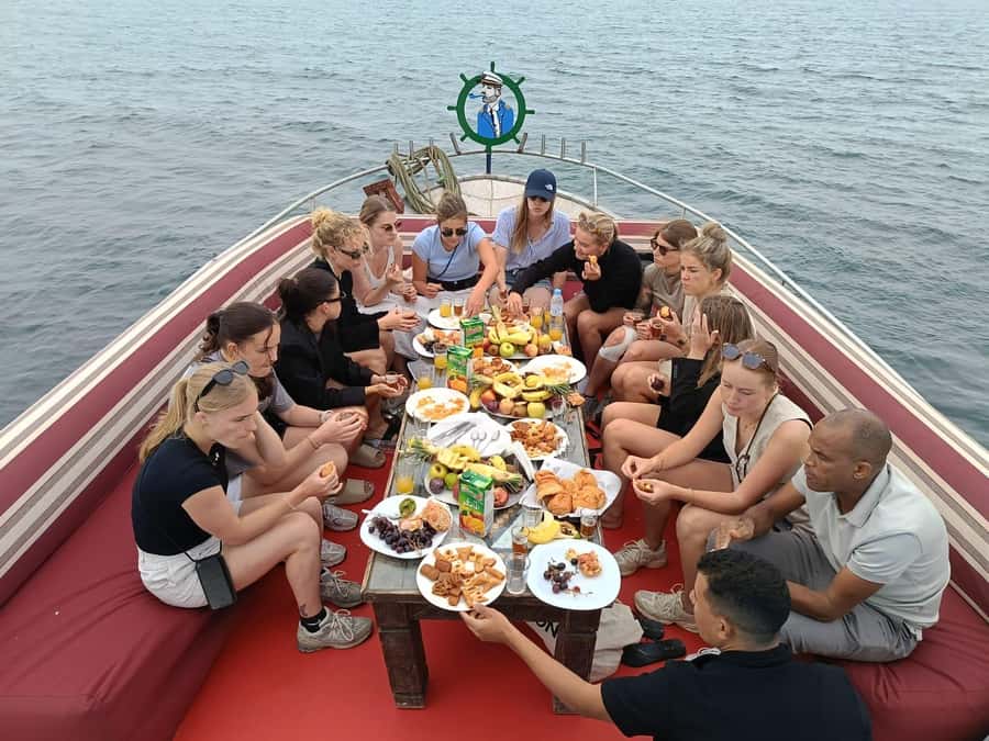 Sea excursion with BBQ, fishing, and swimming - Fishing off Agadir, with help for beginners