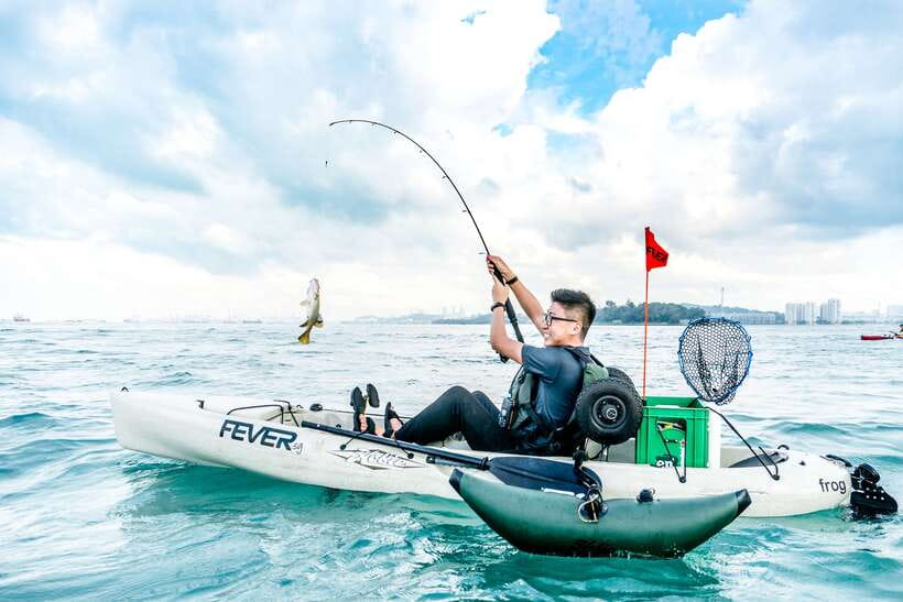 Singapore: 4-hour Kayak Fishing Experience - Singapore’s coast, seen from a fishing kayak