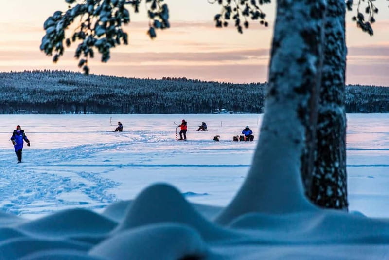 Snowshoe Trip for Ice Fishing in Saariselka - Key points at a glance
