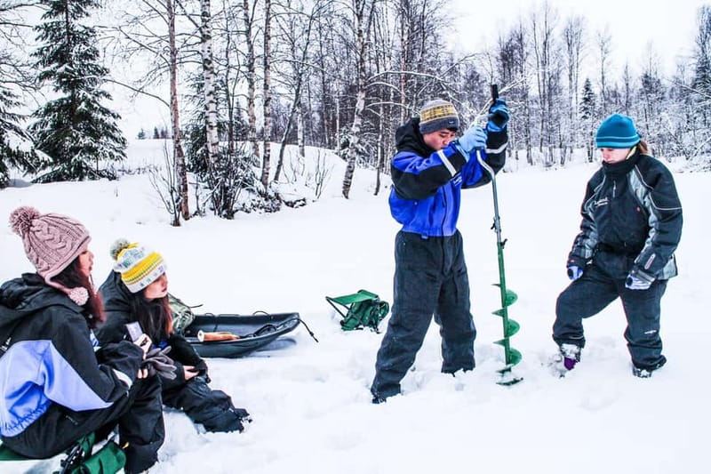 Snowshoe Trip for Ice Fishing in Saariselka - What guide Christina adds to the day