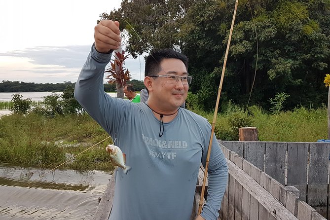 Solimoes River Piranha Fishing and Alligator Watching Tour - Sunset views, igarapés, and igapós