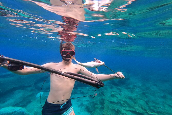 Spearfishing in Chania, Crete (price is per group) - A tasting on the boat