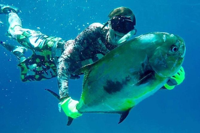 Spearfishing Playa del Carmen or Tulum - The real skill test: swimming and breathing