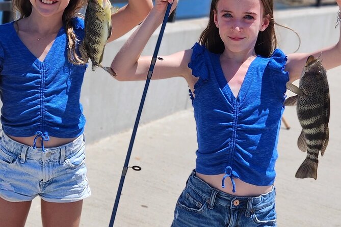 TC'S FISHING ADVENTURES! 2-Hour Fishing Tours - The catch: bass, croaker, rays, and possible sharks