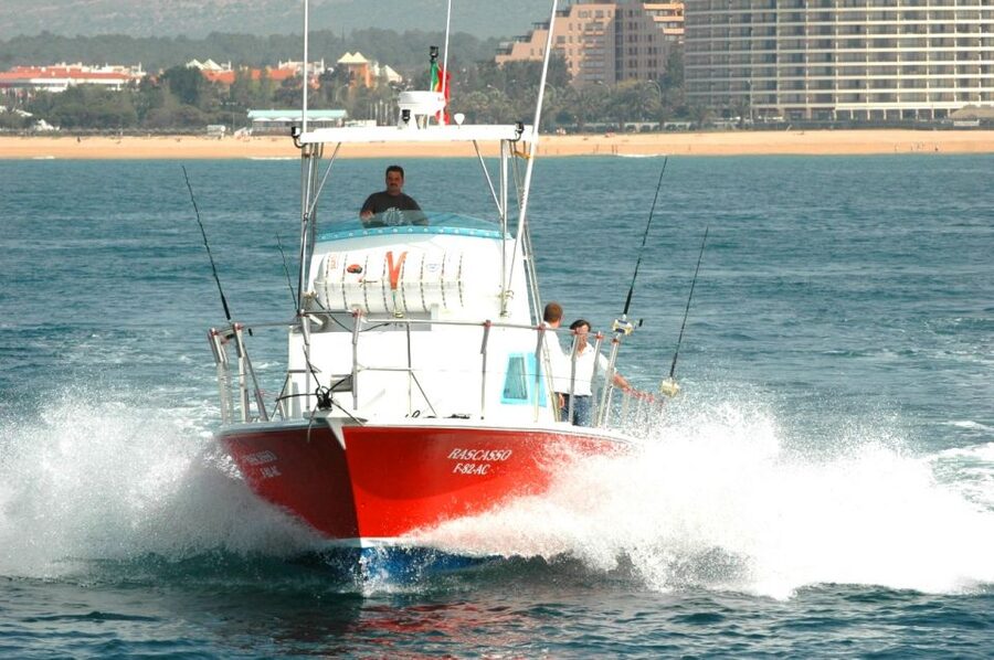 Vilamoura: Algarve Reef Fishing Boat Trip with Gear Included - Leaving Vilamoura Marina with everything ready