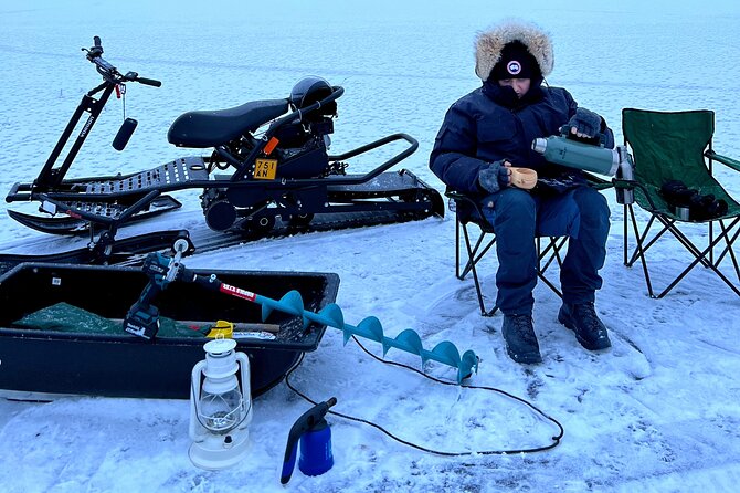 VIP Ice Fishing "ICEBREAKER" Lunch in Glass Igloo - What the private format really adds